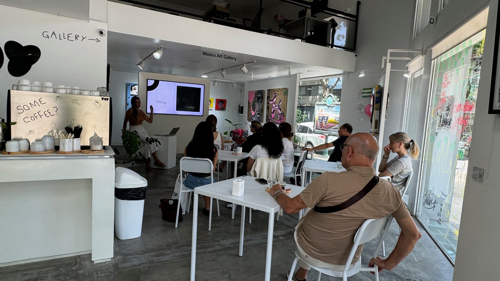 El espacio de Wosco Art Gallery