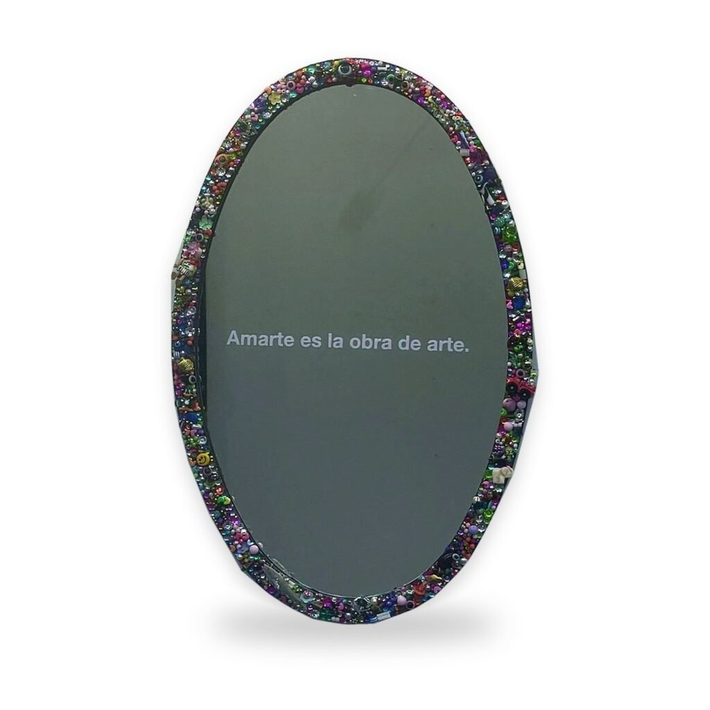 Amarte es la obra de arte Ovalado