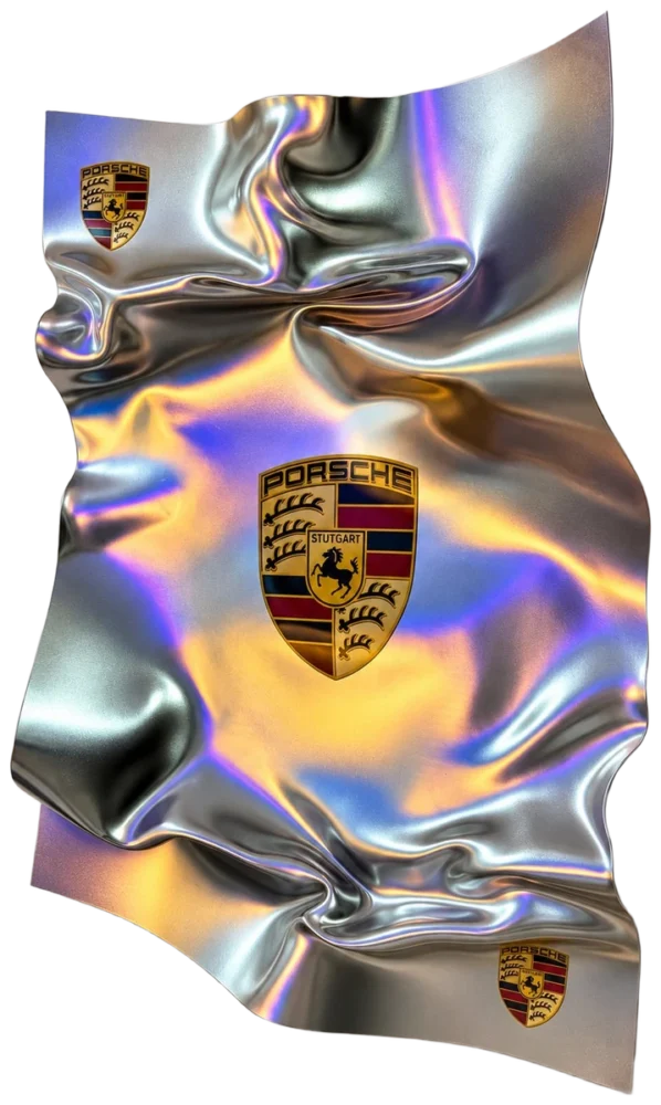 Porsche iridiscente, Tony Art