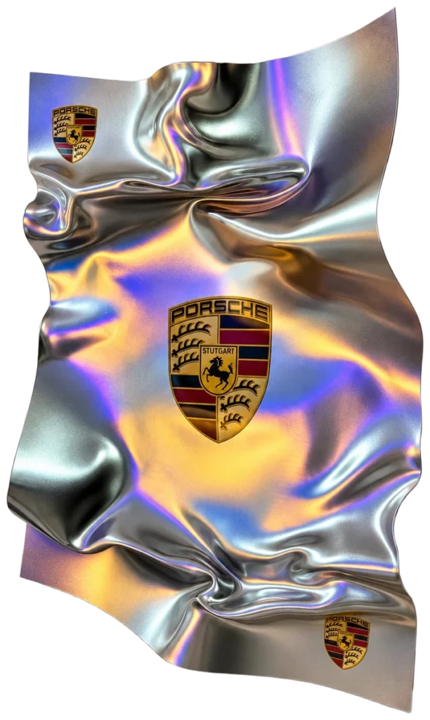 Porsche iridiscente, Tony Art