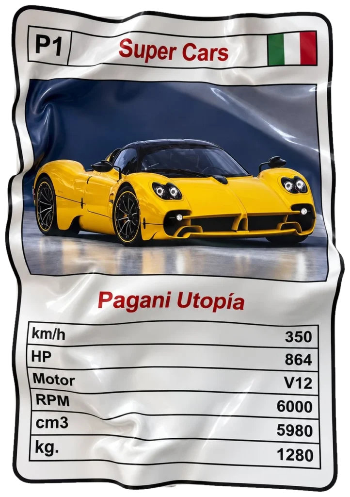 Pagani Utopía, Tony Art