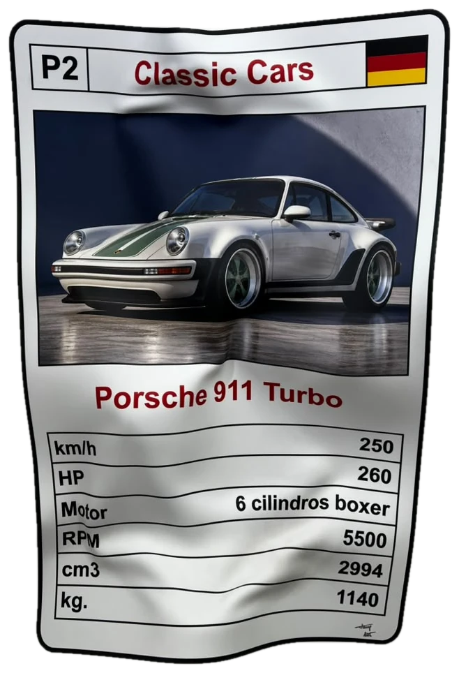 Porsche 911 Turbo, Tony Art